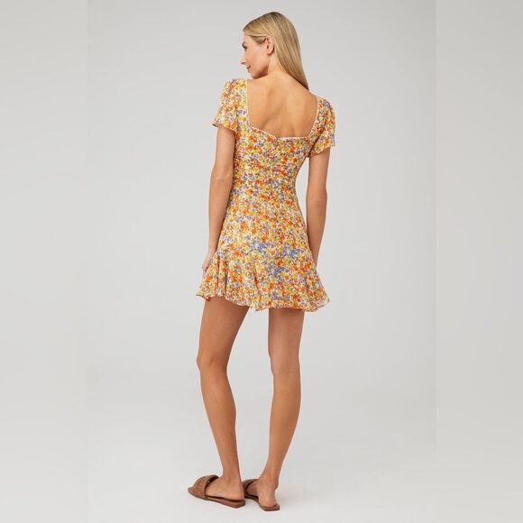 ASTR Women's So Smitten Floral Mini Dress Size XS - Picture 3 of 6